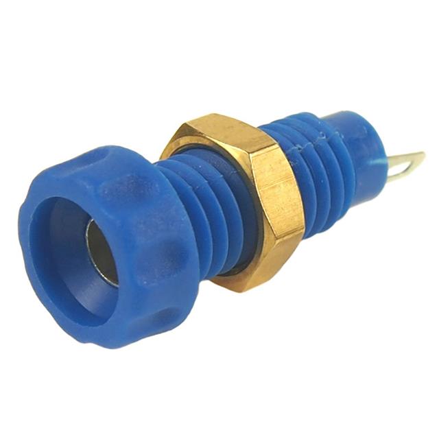 4MM PANEL SKT S14 BLUE + NUT