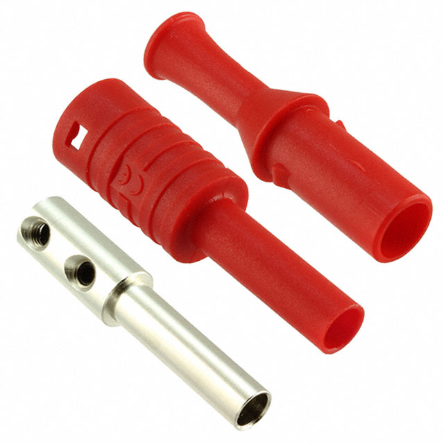 CONN BANANA JACK SOLDERLESS RED