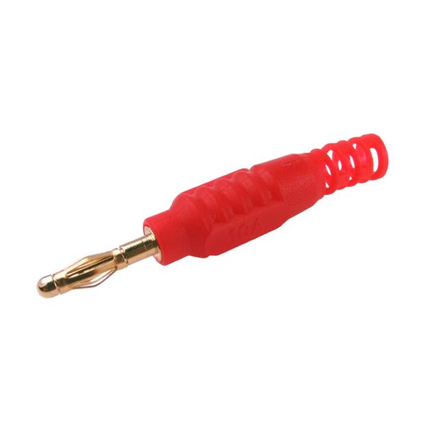 P18 2MM PLUG UNSHROUDED RED