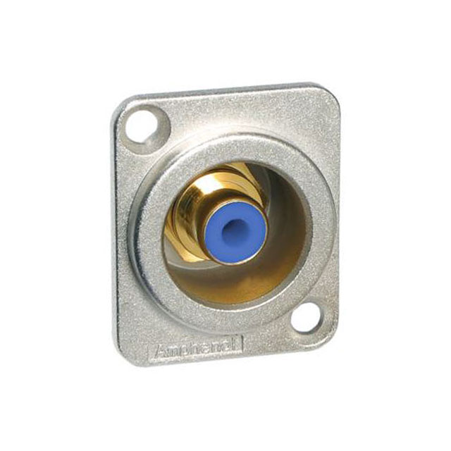 CONN RCA JACK CHASIS MOUNT BLUE