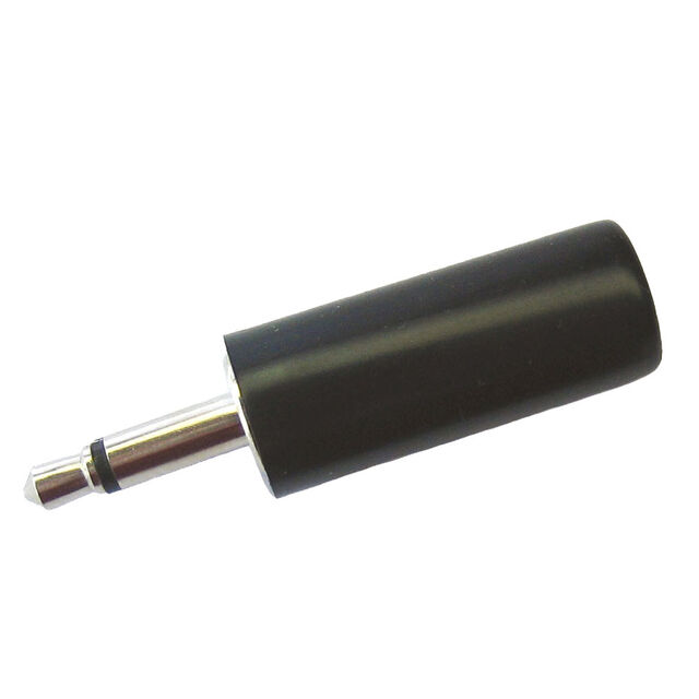 JACK PLUG BLK 3.5MM MONO