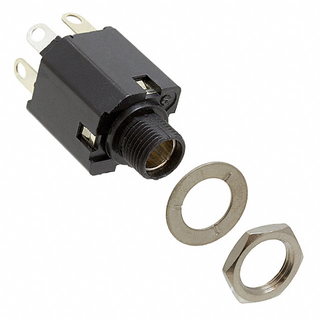 CONN JACK STEREO 6.35MM PNL MNT