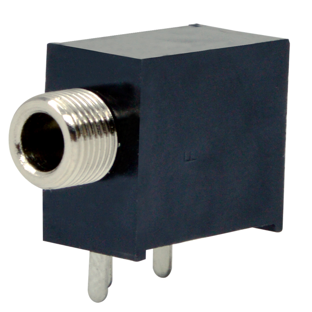 STEREO JACK 3P STRAIGHT THREADED
