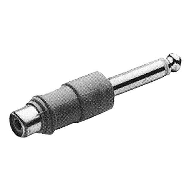 ADAPT RCA PLUG TO 1/4" PLUG