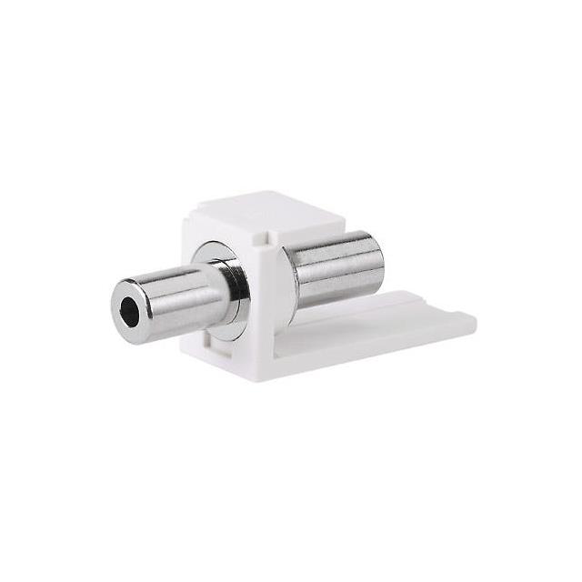 STEREO COUPLER, 3.5MM, BLACK