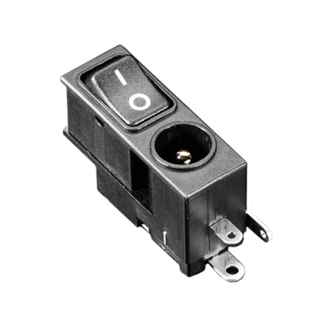 2.1MM DC POWER JACK WITH ROCKER