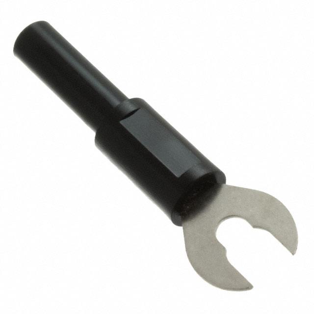 ADAPTER 6MM SPADE 4MM J BLACK