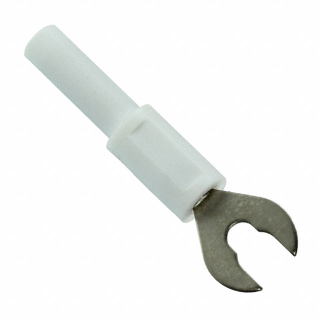 ADAPTER 6MM SPADE 4MM J WHITE