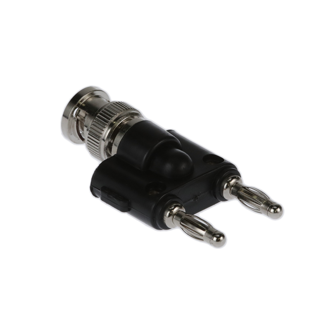 BNC(M) ADAPTER 4MM BPLUGS BLA