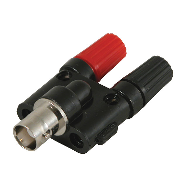 BNC(F) ADAPTER 4MM BPOST BLAC