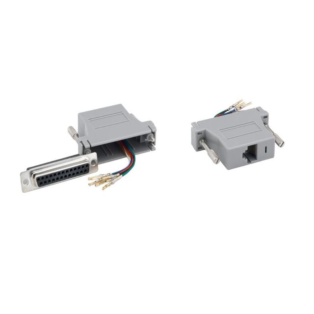 MODULAR ADAPT DSUB DB25 TO RJ45