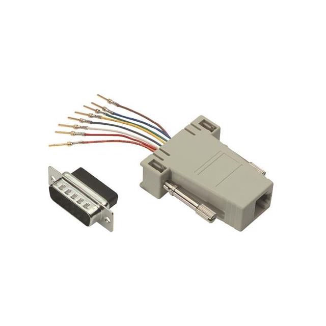 ADAPTOR KIT DB15M/RJ45 JACK