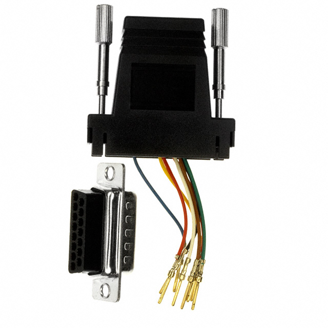 ADAPT DB15M TO RJ45 JACK BLACK