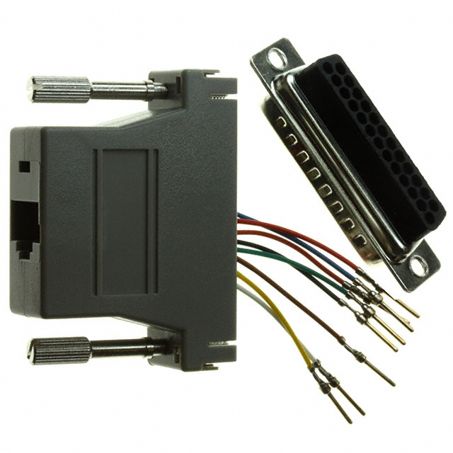 ADAPT DB25M TO RJ45 JACK GRAY