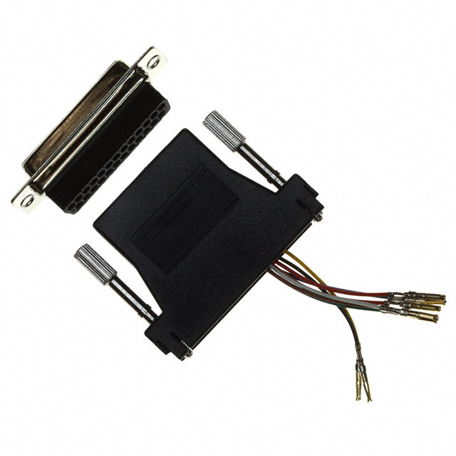 ADAPT DB25F TO RJ45 JACK BLACK
