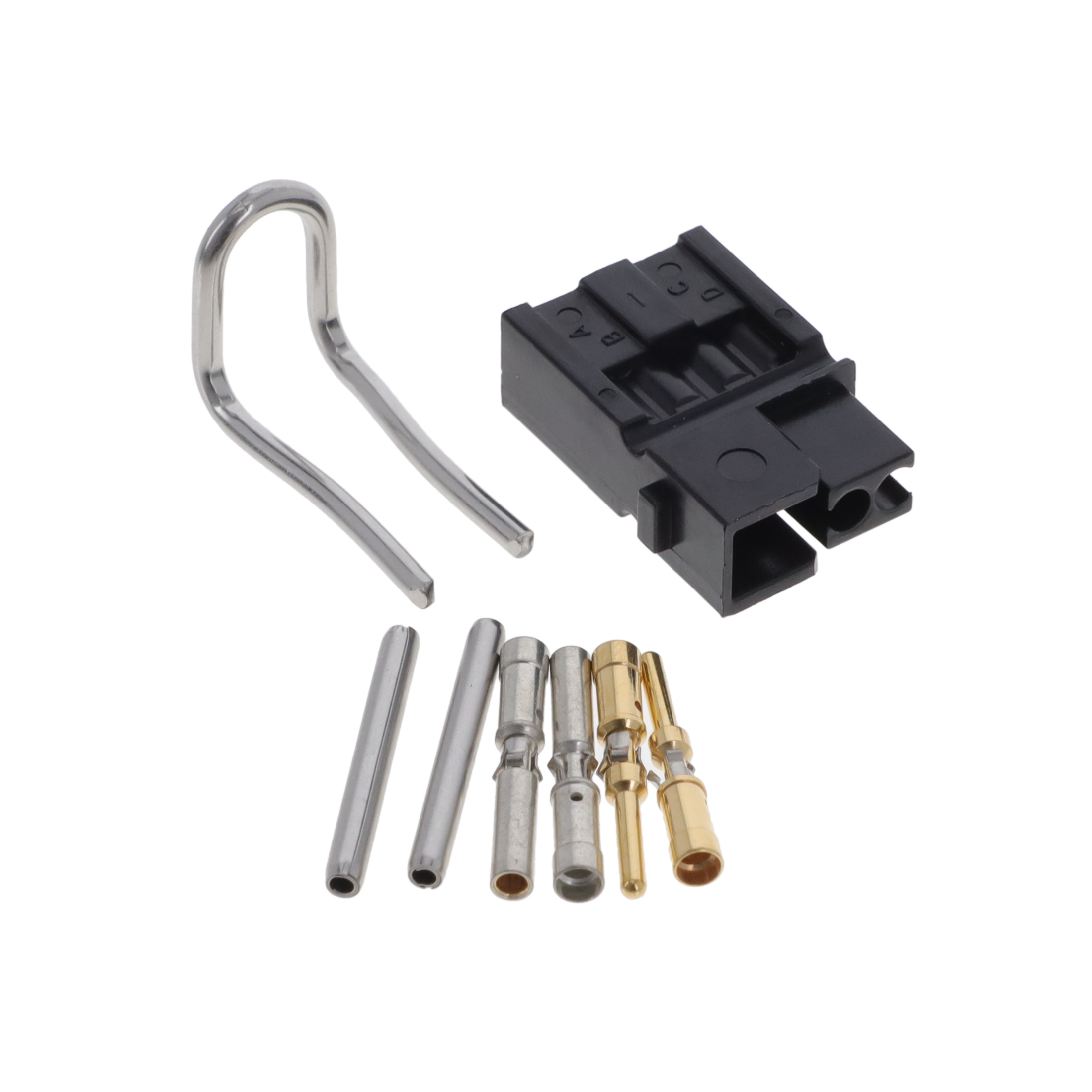 CONN PLUG 4POS IN-LINE CRIMP