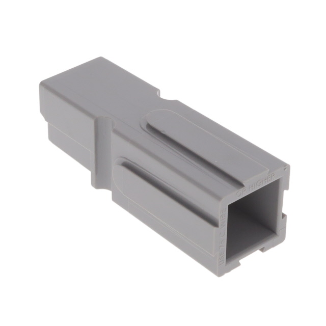 CONN HSG 1POS GRAY