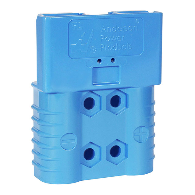 CONN HSG 2POS BLUE