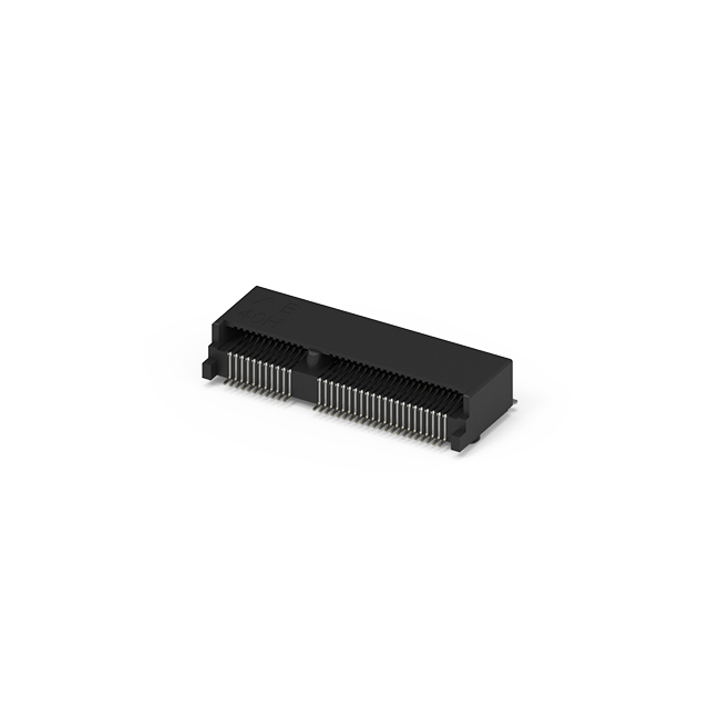 M.2 SOCKET H4.0 E KEY 0.5 PITCH,