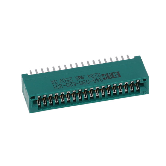 CONN EDGE DUAL FMALE 36POS 0.100