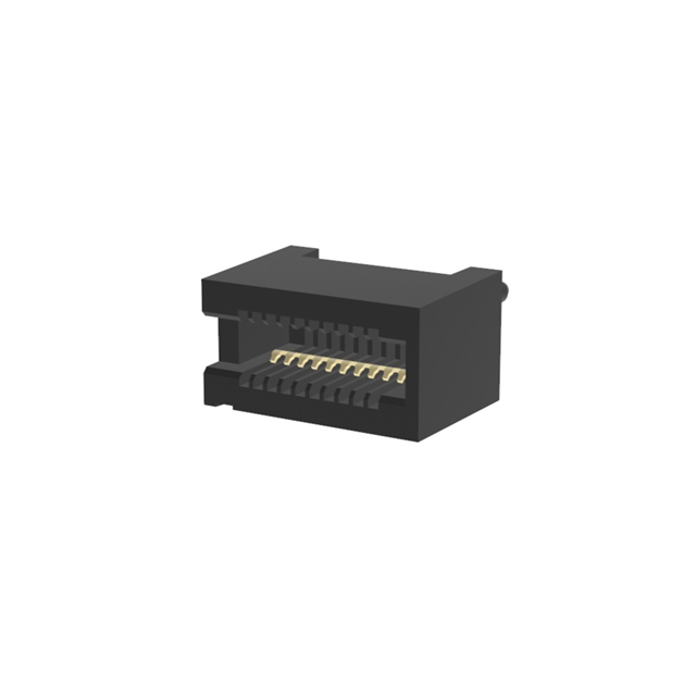 CONN EDGE DUAL FMALE 20POS 0.031