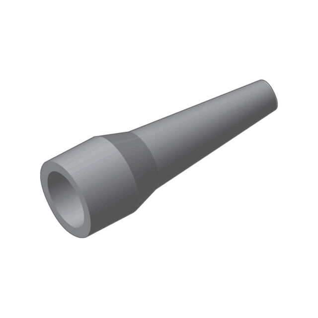 CONN STRAIN RELIEF 1 GRAY