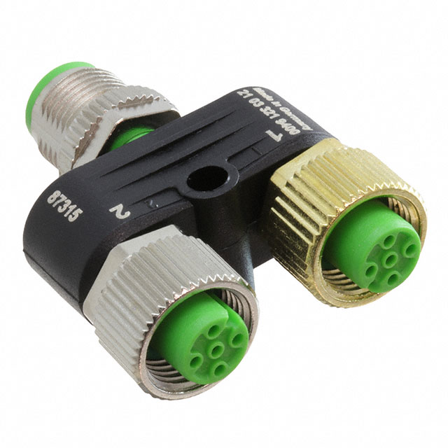 CONN Y-ADPT 5P-5/5P M-F/F INLINE