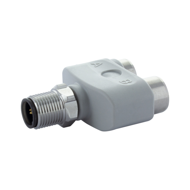 T-COUPLER M12 MALE 5POL./2X FEMA