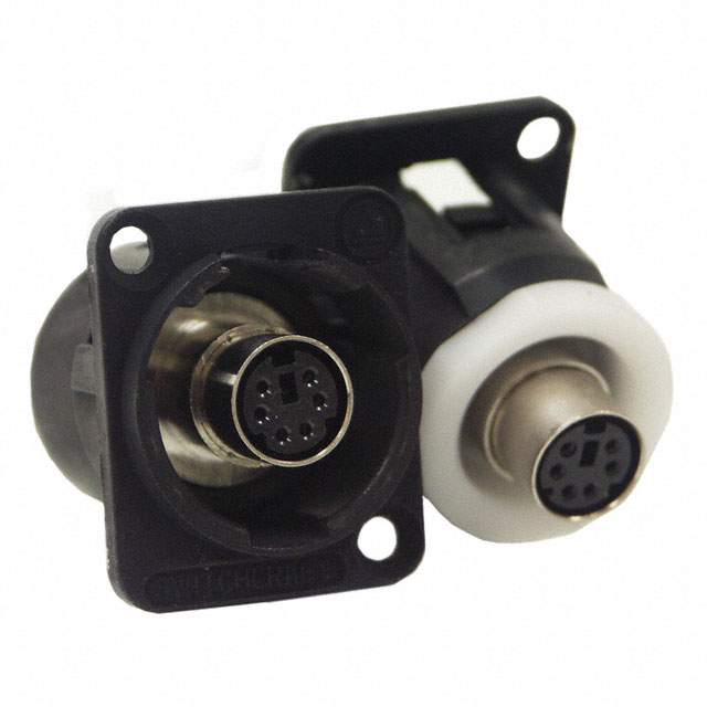 CONN ADAPTER 6P-6P F-F PNL MNT