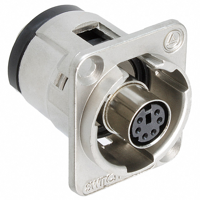 CONN ADAPTER 6P-6P F-F PNL MNT