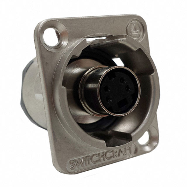 CONN ADAPTER 4P-4P F-F PNL MNT