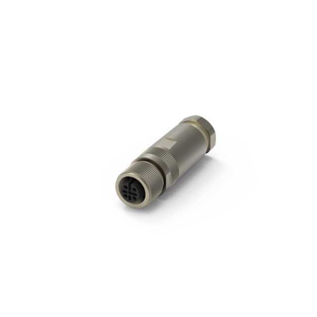 M12 A- CODE PLUG FOR CABLE, 5 PI