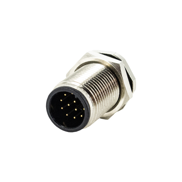 M12 A-CODE RECEPTACLE, 12PIN MAL