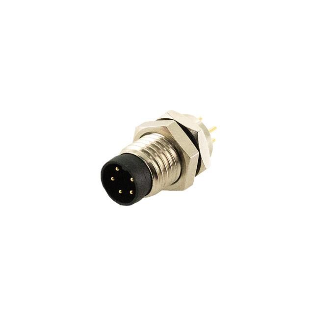 M8 A-CODE RECEPTACLE, 5PIN MALE