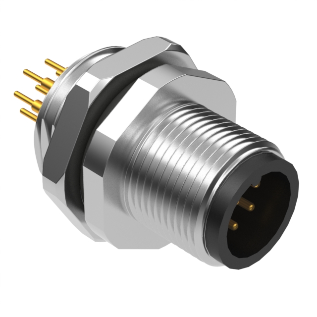 CONN PLUG MALE 8POS GOLD SOLDER (54-00212) | IC Online