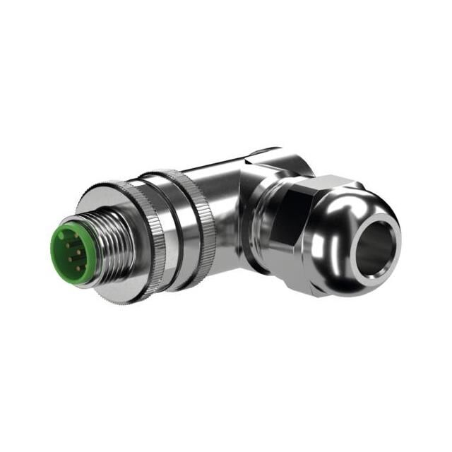 M12 MALE 90 A-COD. SCREW TERMINA