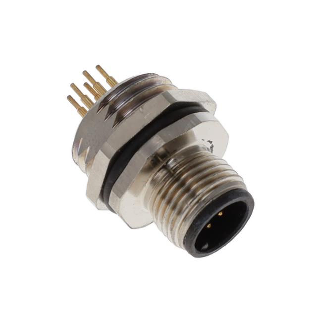 BULKHEAD CONN. M12 FRONT MT. 8-P