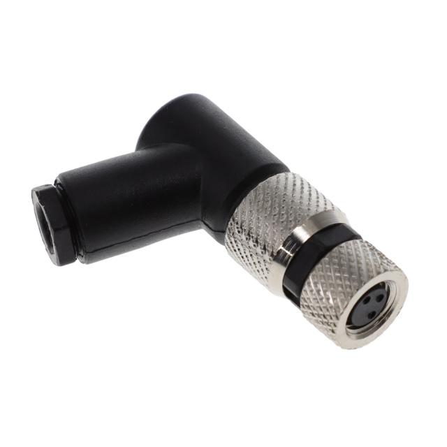 FIELD-WIRED CONN. M8 FEM R/A 3-P
