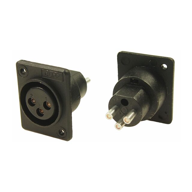 XLR FEMALE 2.5MM HOLE