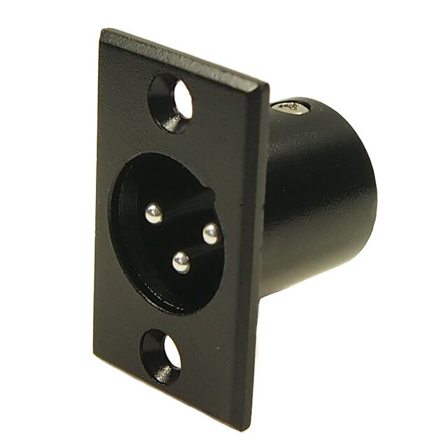 XLR 3ACM/BM BLACK MALE