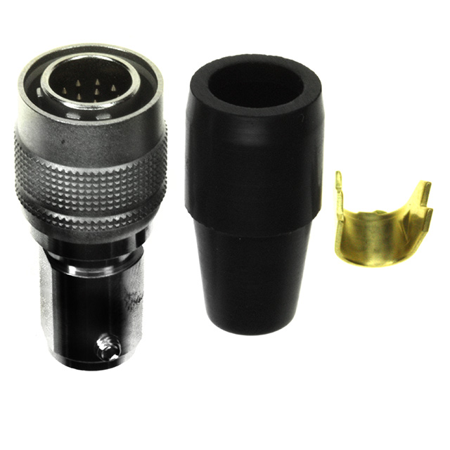 CONN PLUG MALE 12P GOLD SLDR CUP