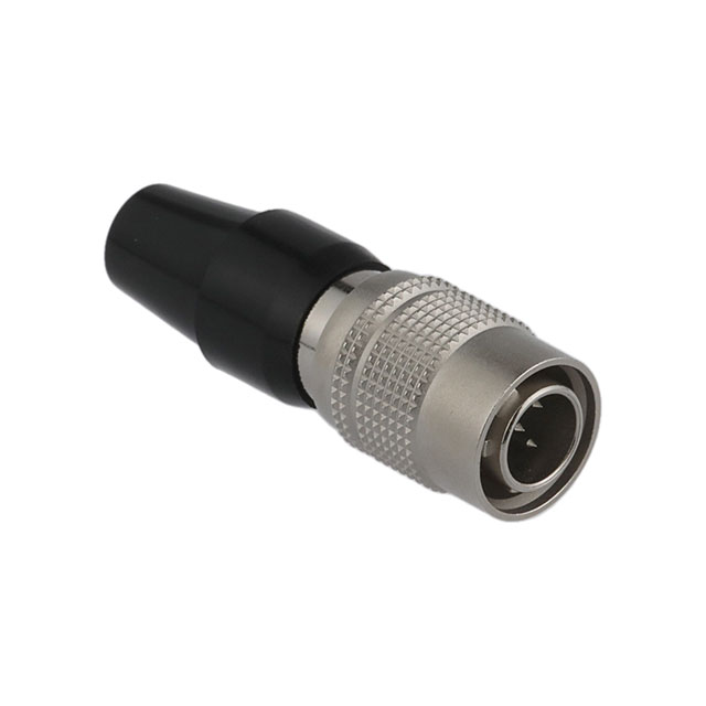 CONN PLUG MALE 5P SILV SLDR CUP