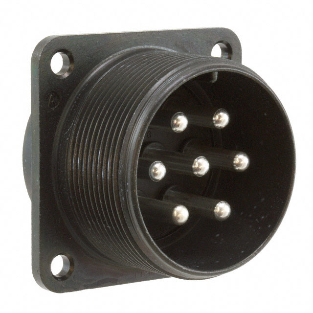 CONN RCPT MALE 7P SOLDER CUP