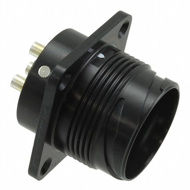 CONN RCPT MALE 4P SOLDER CUP