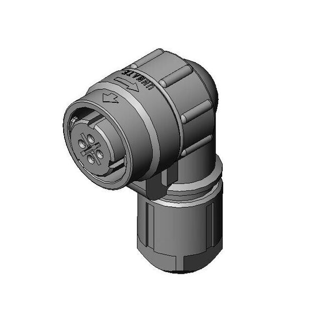 CONN PLUG FMALE 4P SOLDER CUP