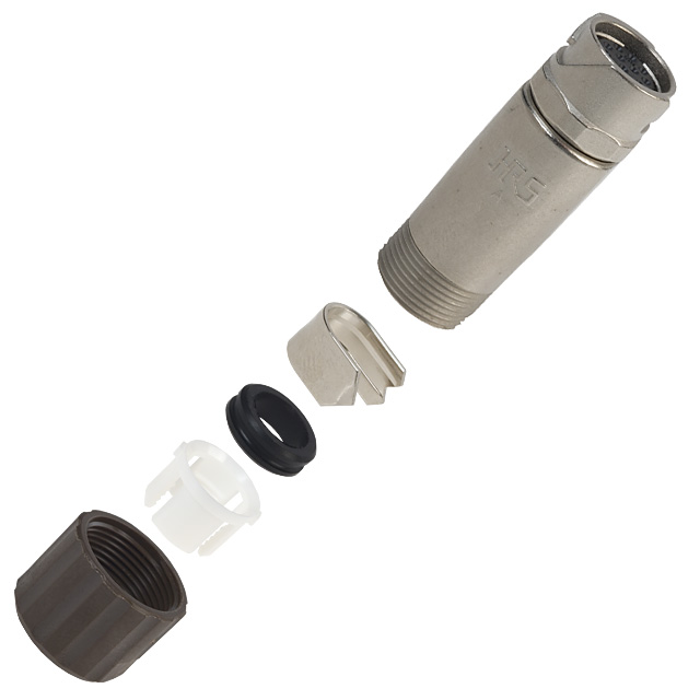 CONN JACK FMALE 12P SOLDER CUP