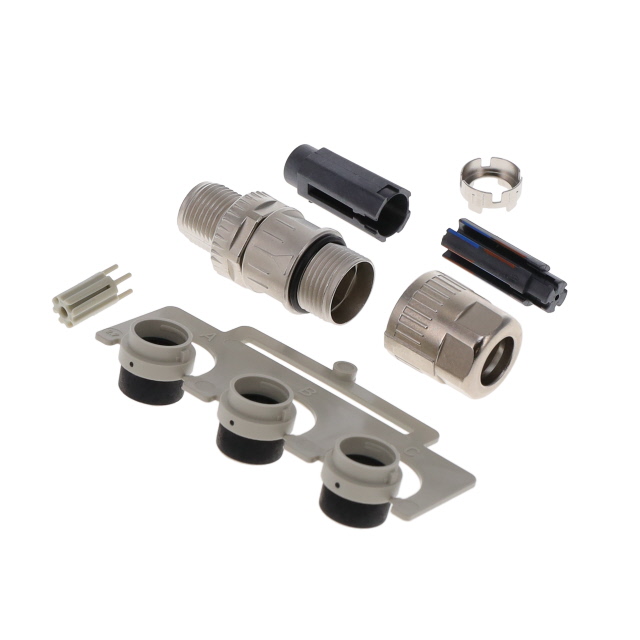 CONN RCPT HSNG MALE 4POS INLINE