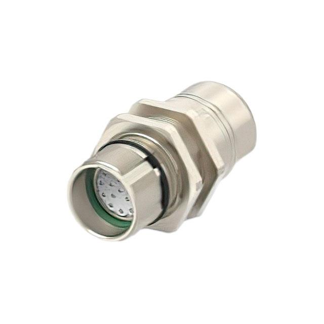CONN RCP HSG M 12P INLINE PNL MT