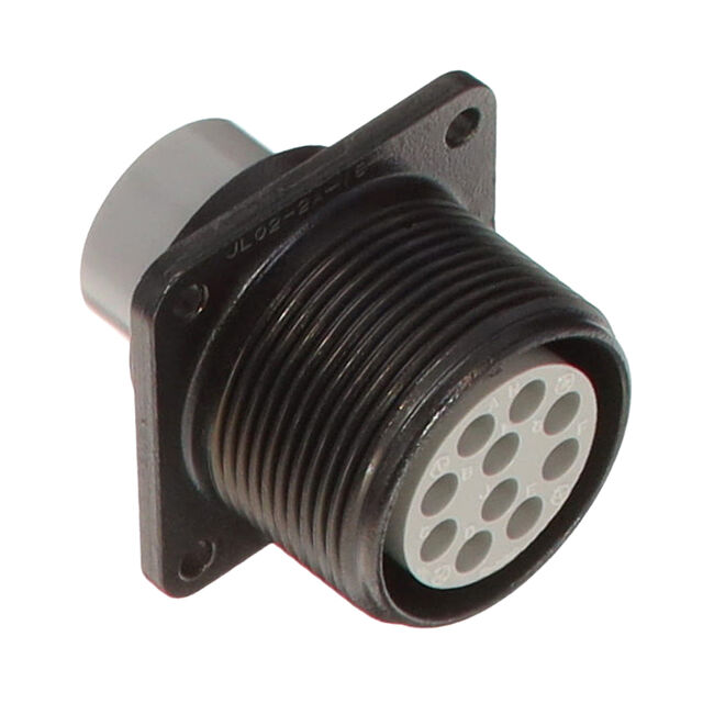 CONN RCPT HSG FMALE 10POS PNL MT