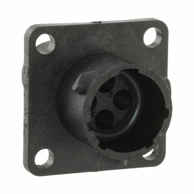 CONN RCPT HSNG MALE 4POS PNL MNT